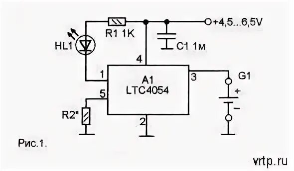Ltc4054 схема зарядного устройства Новичкам обо всем понемногу Общие технические вопросы по фонарям и компонентам С