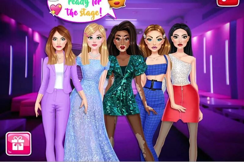 Сейчас игры в моде. Игра про девочек супер моделей.