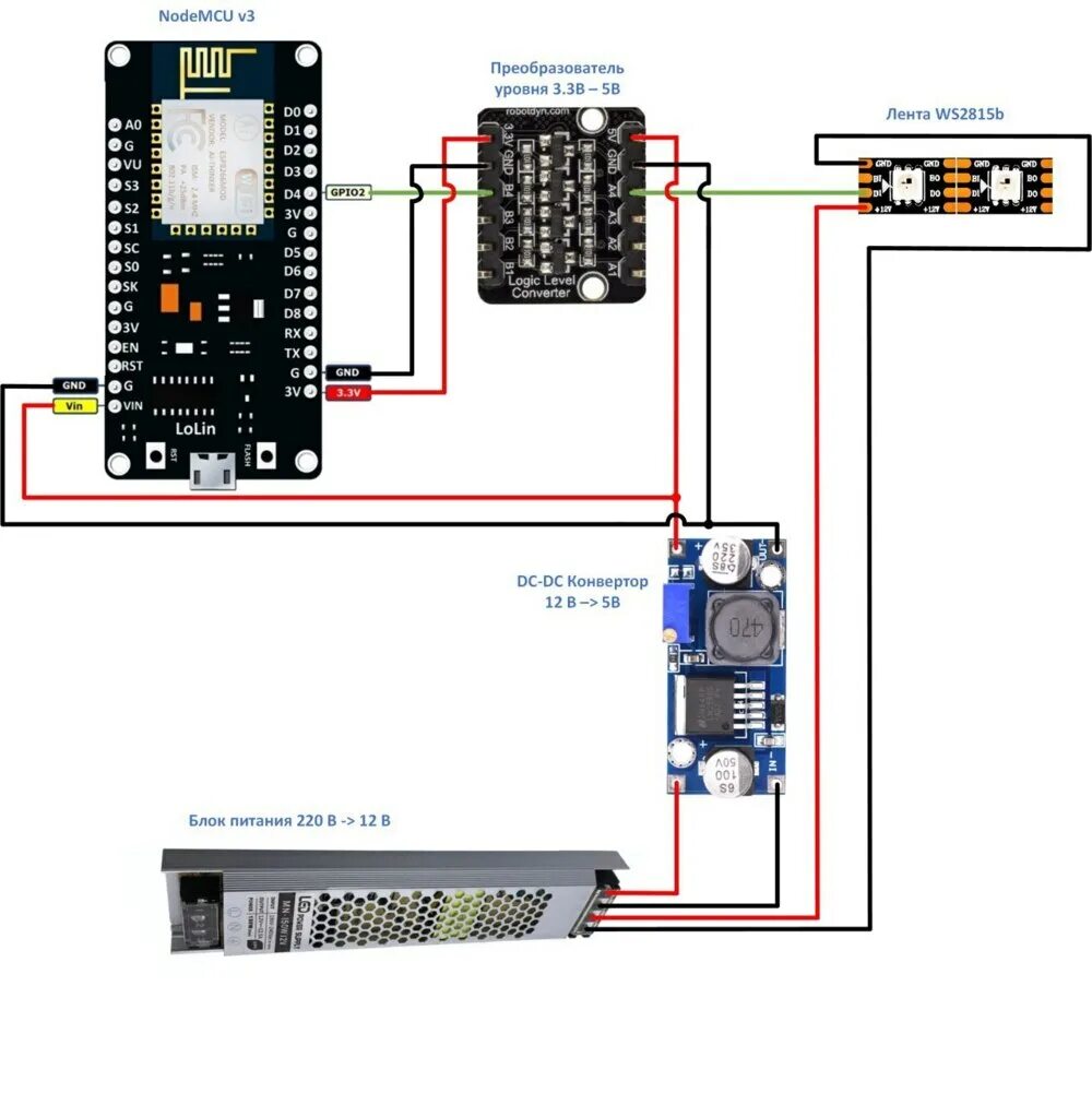 Wled esp8266. Wled esp8266 схема. esp8266 ws2812b. подключение ws2812 к esp8266.