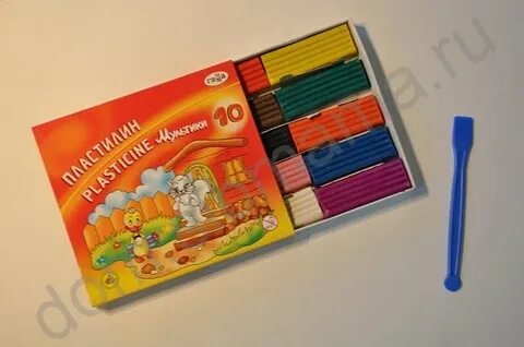 Смешанный пластилин