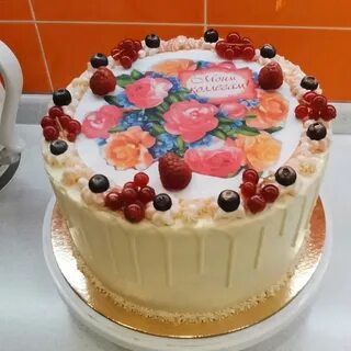 Торт девочка с персиками