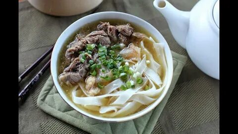 Лапша с мясом