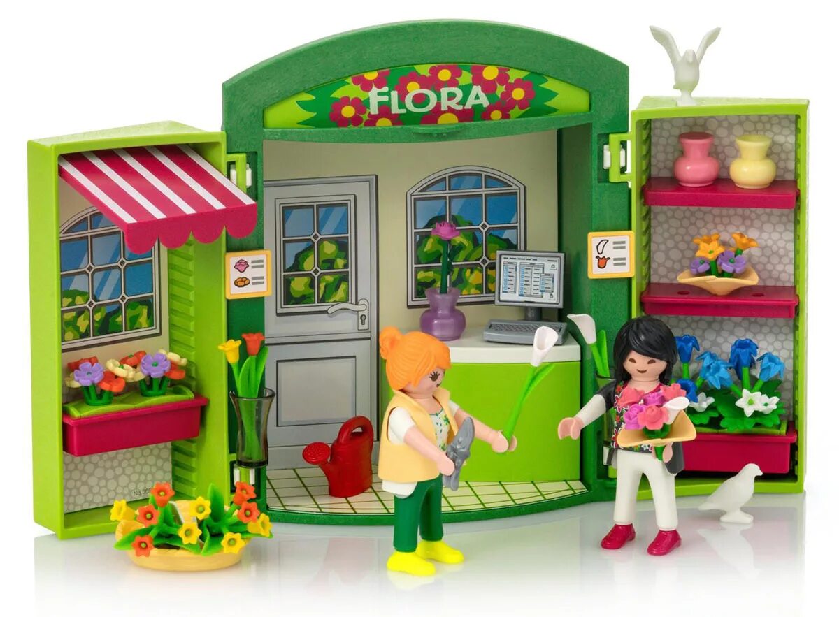 Детские игровые магазины. Playmobil цветочный магазин. Сюжетно Ролевая игра магазин цветов. Игрушки в цветочном магазине. Игра магазин игрушек.