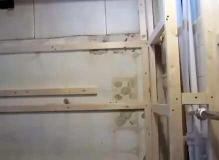 Ванная обрешетка под пластиковые панели