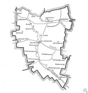 Петровское на карте украины
