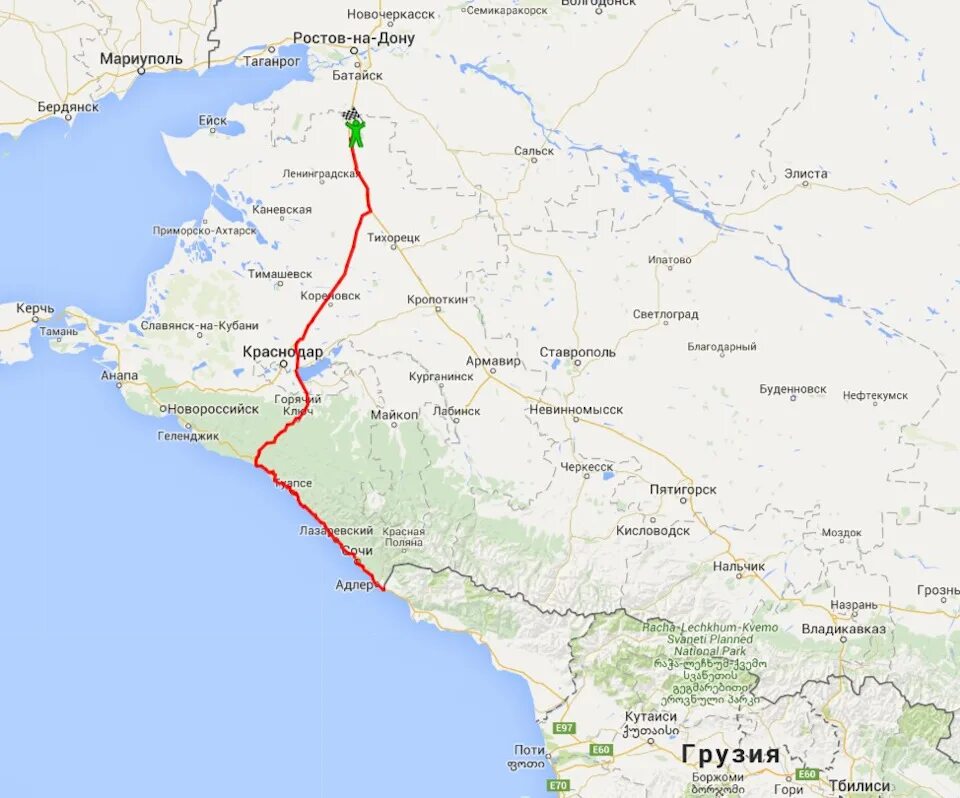 Сальск новороссийск. Карта Ростов Сочи. Ростов на Дону Сочи дорога. Дорога от Ростова до Сочи.