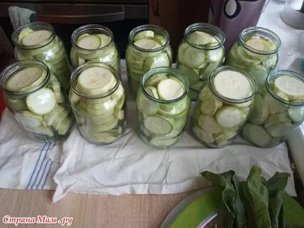 Квашеные кабачки