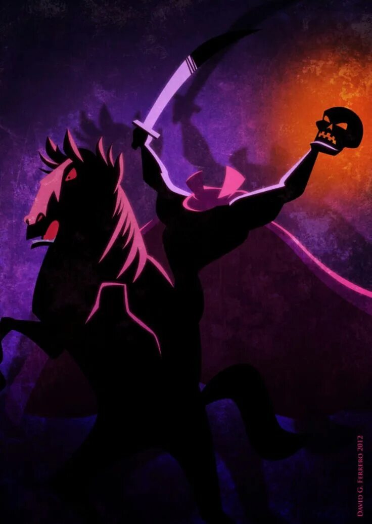 Headless art. Headless horseman disney. headless horseman 2025. дисней безголовый всадник.