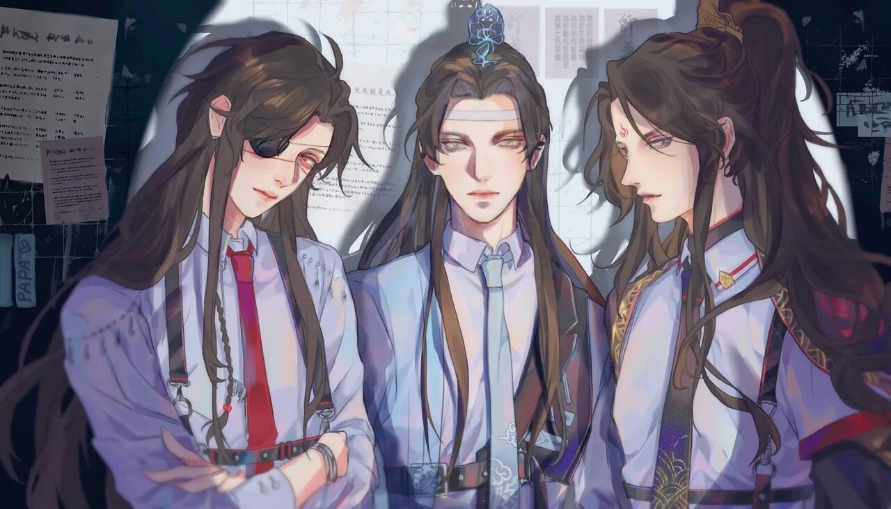 Новелла благословение. Hua Cheng lan Zhan Luo Binghe. Хуа Чэн и се Лань. Китайская новелла благословение небожителей. Лань Чжань аниме.