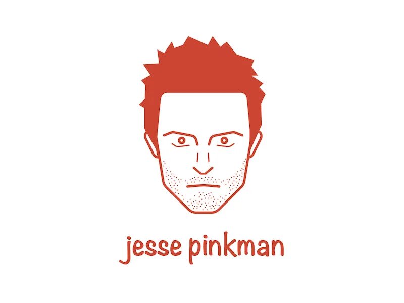 Pinkman дизайн студия Jesse Pinkman Breaking Bad bust ready for full color 3D printing 3D model 3D pri