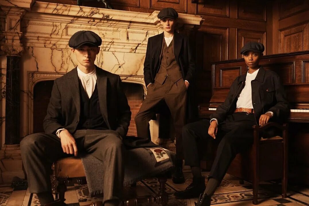 Одежда в стиле острых козырьков мужская Stylish gents! Reposted from @menslaw Peaky Blinders style @rowanrow . . #rmrs