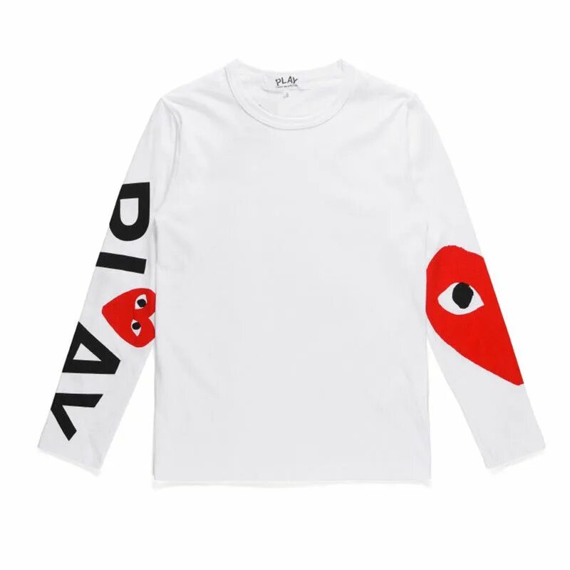 Des play. Лонгслив comme des garcons Play. Лонгслив comme des garcons CDG. Comme des garcons лонгслив белый. Comme de garcons лонгслив.