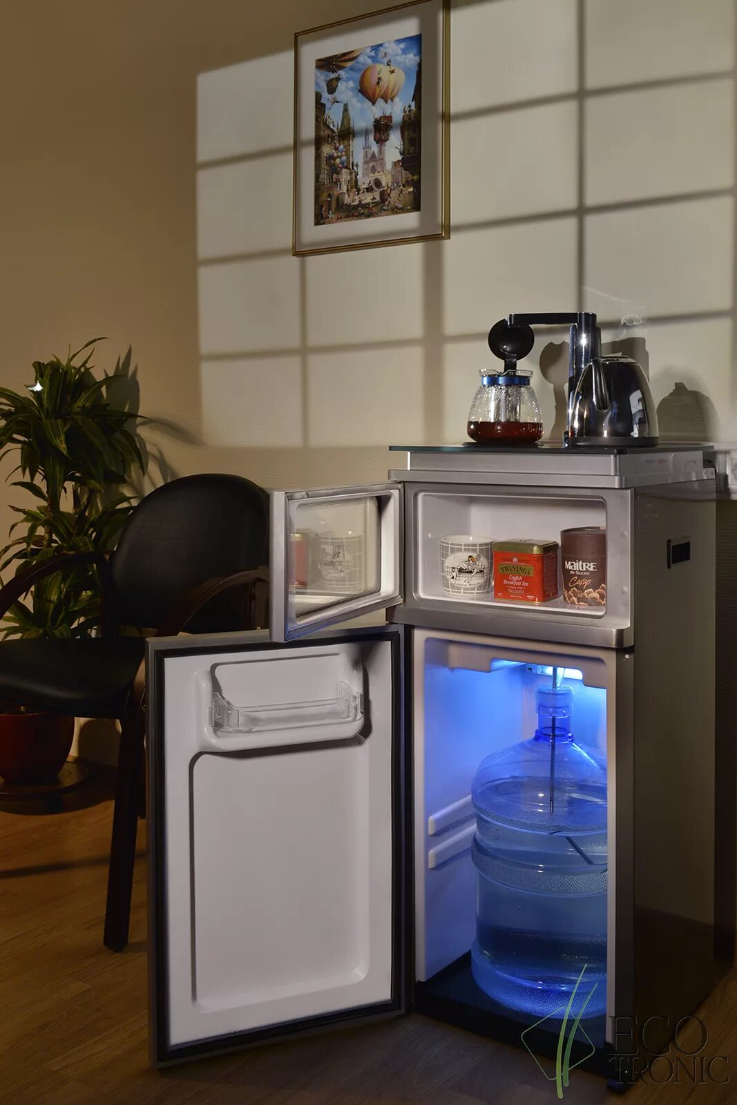 Кулер встроенный в кухню. Кулер с чайным столиком тиабар ecotronic. ecotronic tb3-le uv. кулер &quot;ecotronic&quot; tb6-le. кулер с чайным столиком тиабар ecotronic tb3-le uv черно-белый.