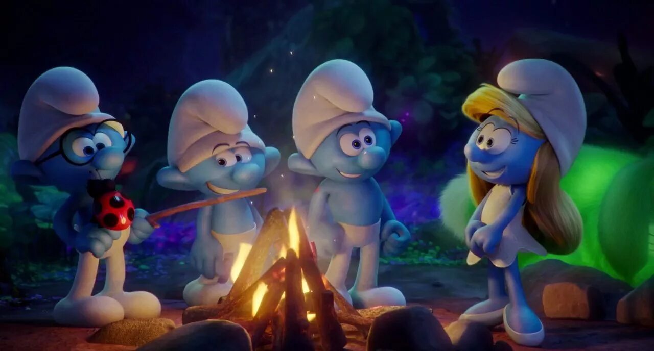 Smurfs the lost village. Смурфетта Затерянная деревня. Деревня Смурф Смурфики Затерянная. Смурфики Затерянная деревня Смурфетта.