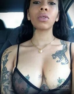 Black webcam porn star tattoos on chest