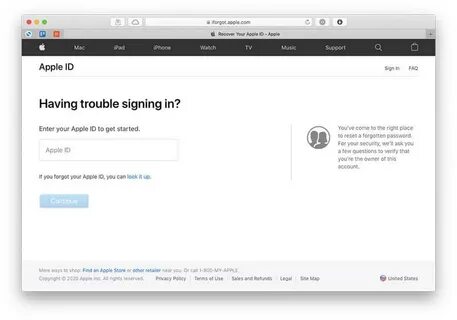 Iforgot apple