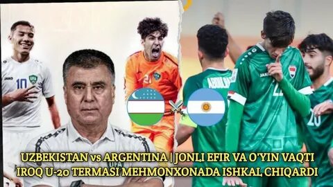 Uzbekistan u23 jonli efir