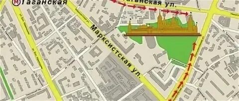 Таганская матрона московская как добраться от метро