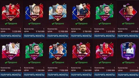 Фифа мобайл не продаются игроки