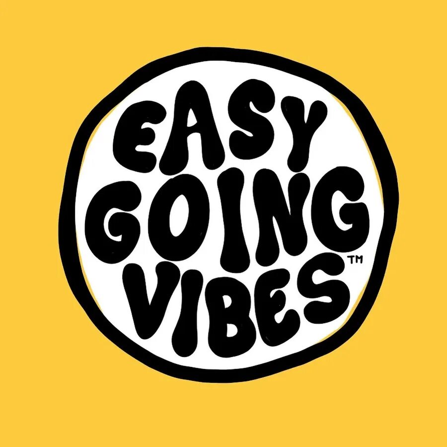 1 easy going. Easy-going. Let go Vibes. Easy going logo. Easy going Loud Beasy.