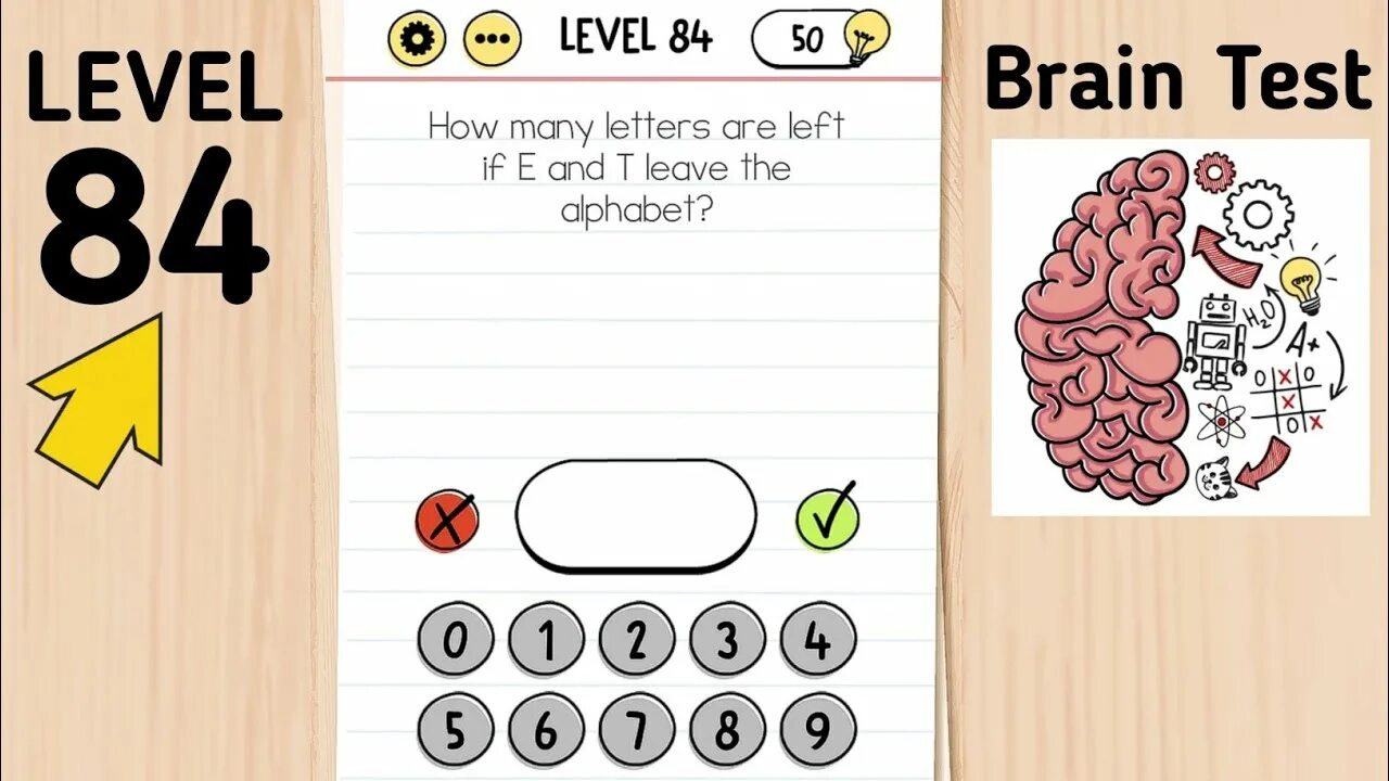 How many letters are