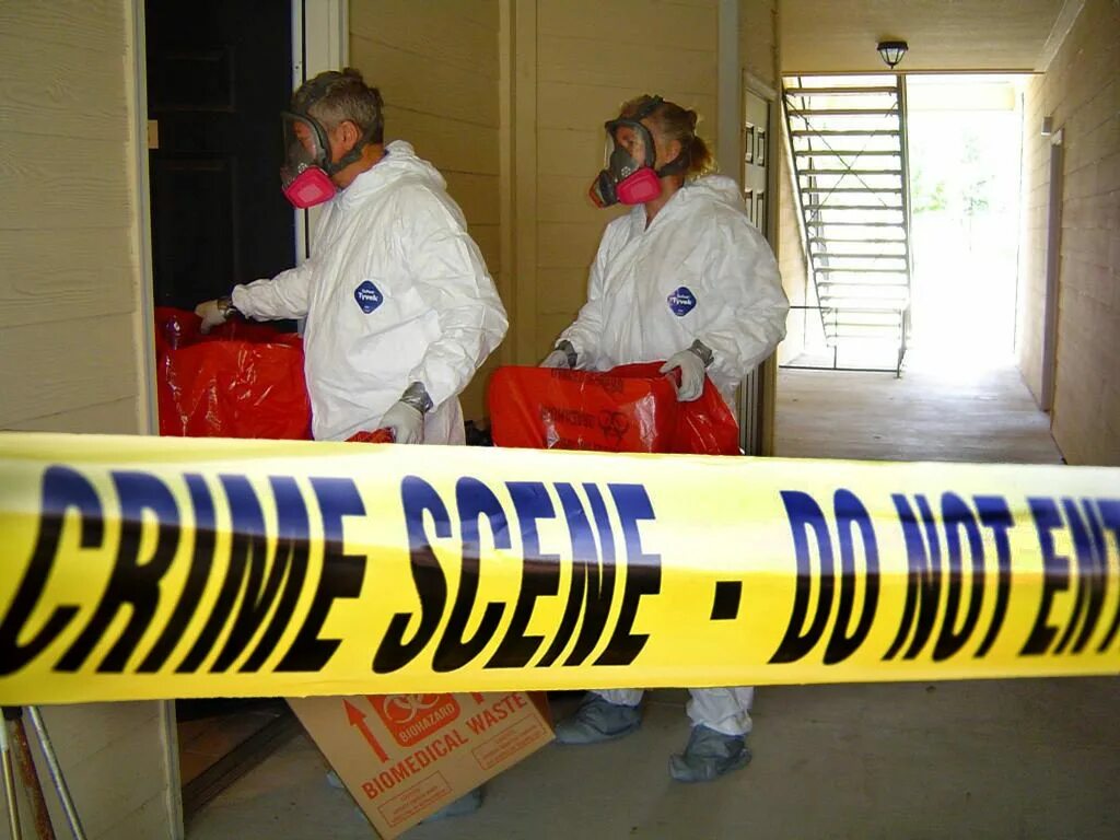 Crime scene cleaner. Клининг мест преступлений. Уборщик мест происшествий.