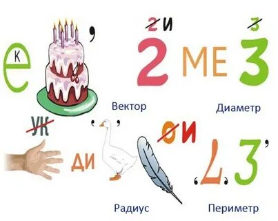 Ребус с цифрой 5