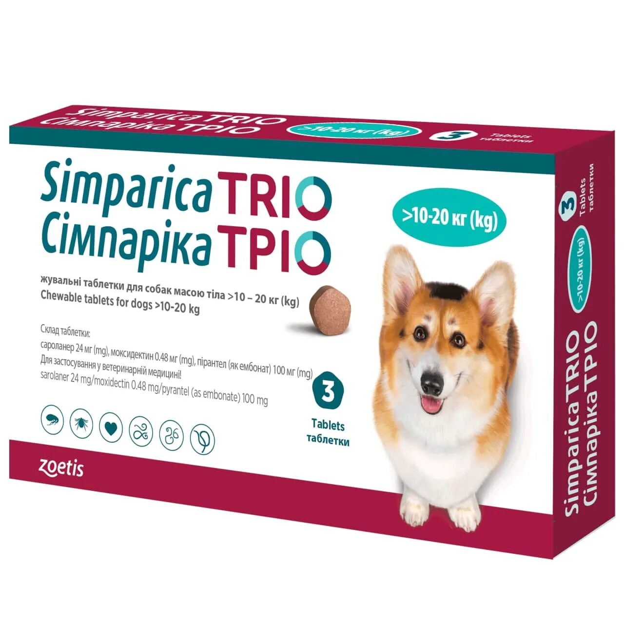 Препарате трио. Simparica Trio для собак. Simparica Симпарика таблетки для собак. Zoetis Simparica для собак. Симпарика таблетка 20-40.