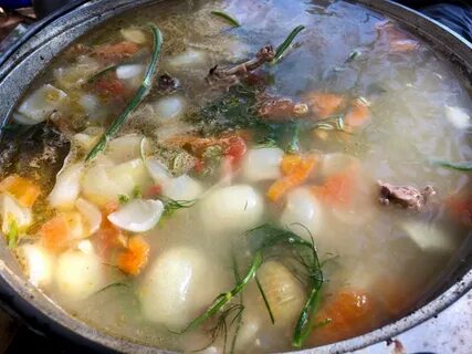 Вкусный шулюм из свинины