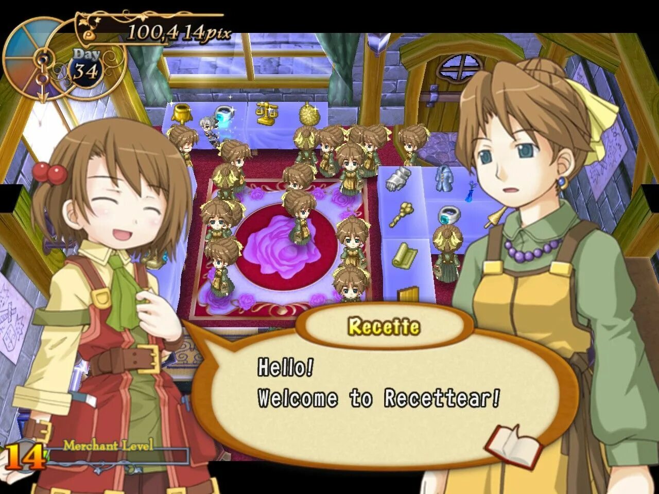 Recettear. Recettear игра. An Adventurer's Tale Скриншоты. Recettear: an item shop's Tale.