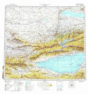 Озеро иссык карта