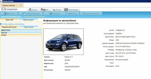 Как по вин узнать комплектацию машины