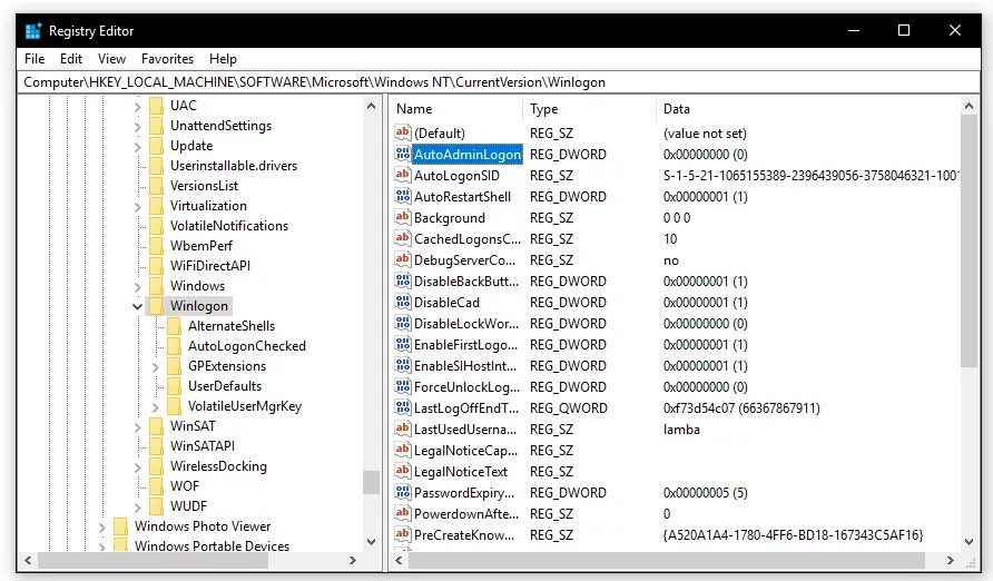 Machine software microsoft windows currentversion. Hkey_local_machinesoftwaremicrosoftwindows ntcurrentversion. реестр hkey_local_machinesoftwaremicrosoftwindows ntcurrentversion. hklm softwaremicrosoftwindows ntcurrentversionwinlogon. дефолтные значения hkey_local_machinesoftwaremicrosoftwindows ntcurrentversionwinlogon.