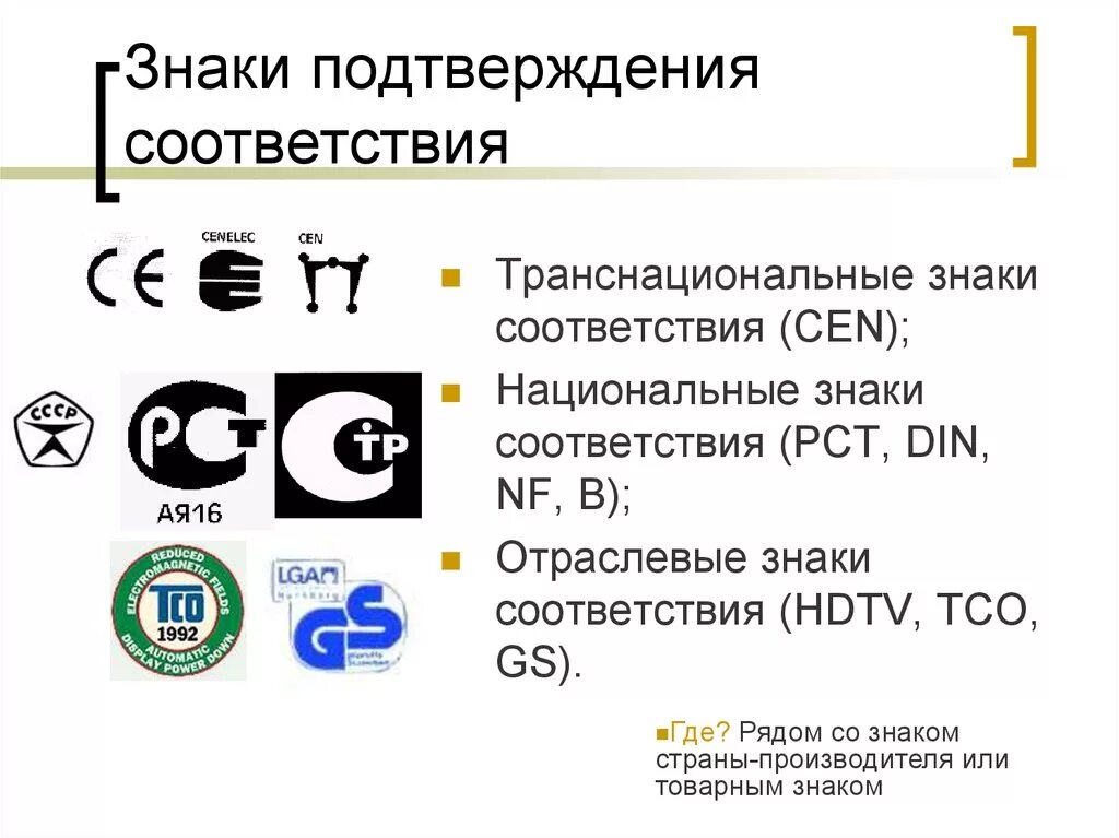 Подтвердила информацию о том. Знак соответствия. Знаки соответствия на товарах. Национальный знак соответствия. Транснациональные знаки соответствия.