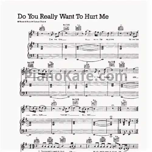 Do you really want to hurt me