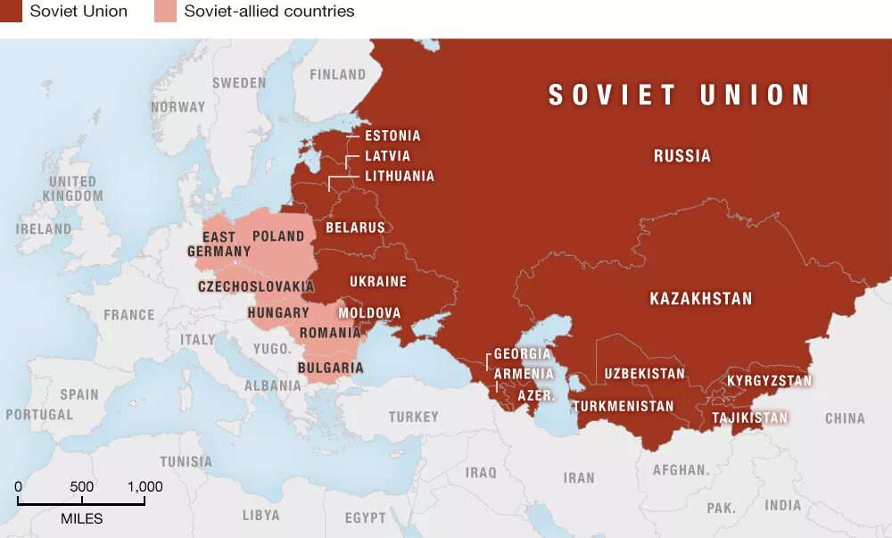 Russian union union. НАТО до распада СССР карта. Политическая карта Европы после развала СССР.