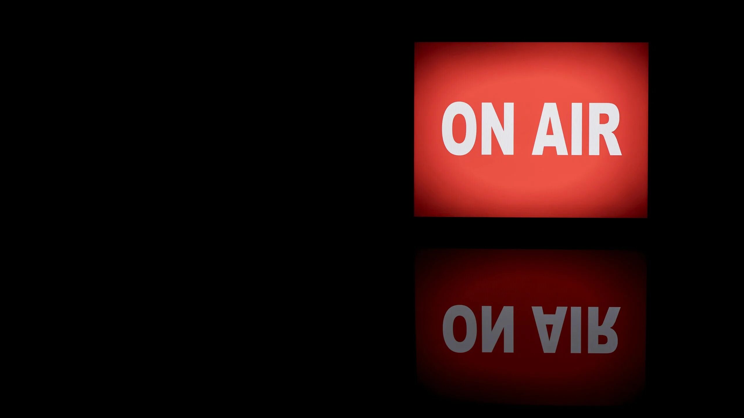 So on air. On air neon. air banner.