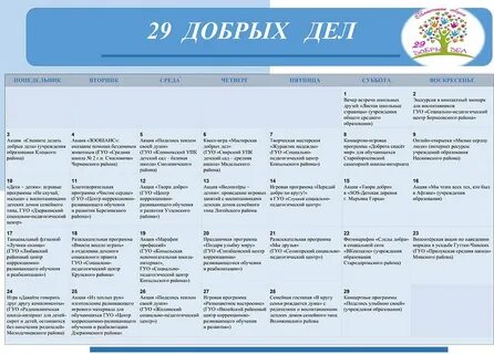 10 добрых дел