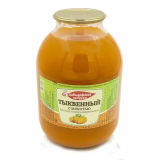 Польза тыквенного нектара с мякотью