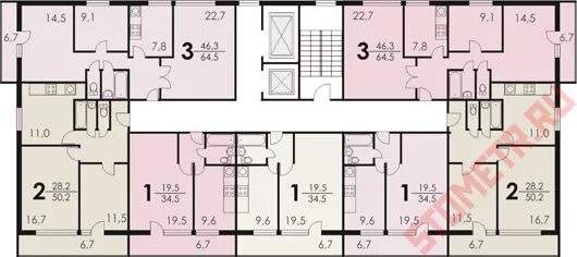 Планировка трешки в доме II 68. II-68 планировка трехкомнатной. Планировки домов II-68. П-68-01 планировка.