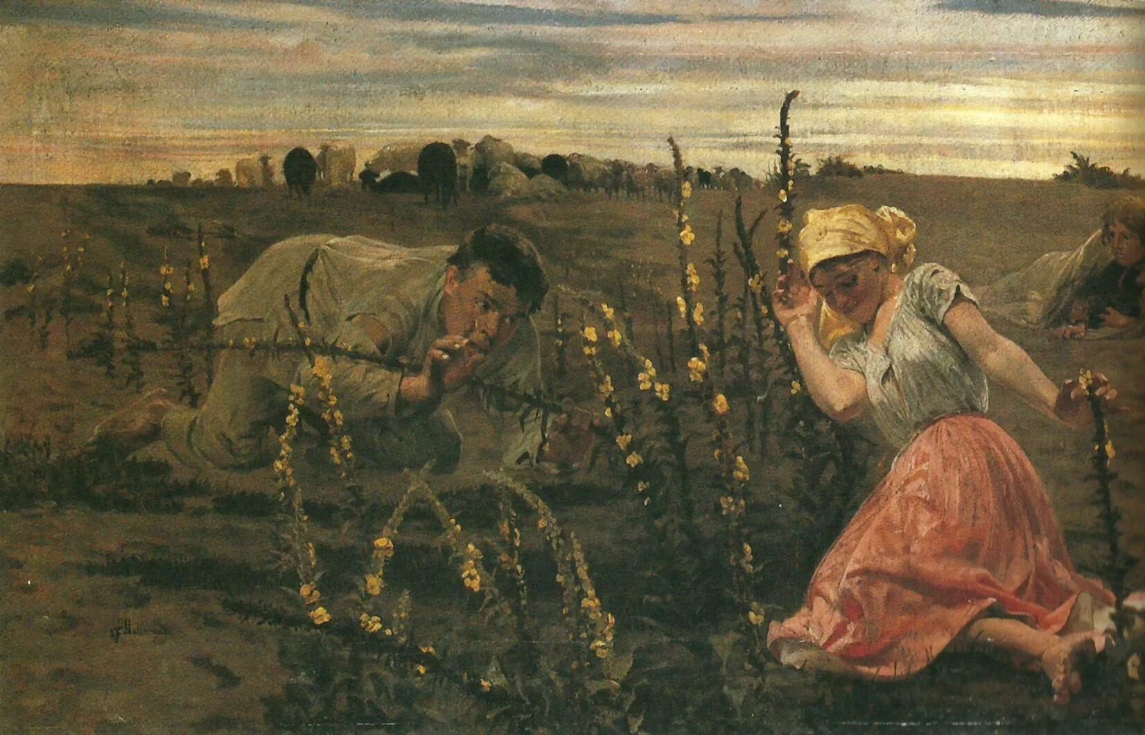 Умом картина. Мальчевский символизм. Мальчевский картины символизм. Яцек Мальчевский художник польский пейзажи. Родина. Картина Яцека Мальчевского. 1903 Год.