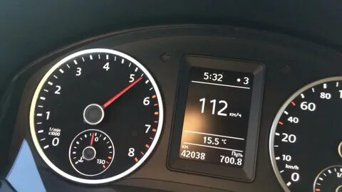 Тигуан скорость