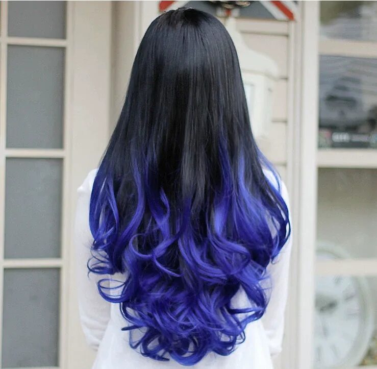 сплит хеар окрашивание черный. окрашивание на половину головы. синий наполовину. сплит хайр окрашивание. сплит хеир.