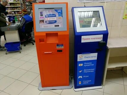 Автомат для приема платежей
