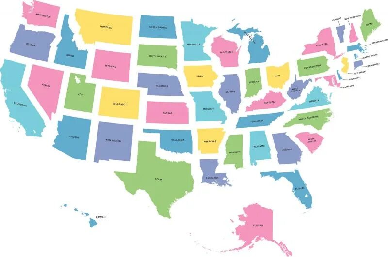 50 штатов америки. Job in usa. Карта штатов америки на английском языке. States стоящий. States стоящий.