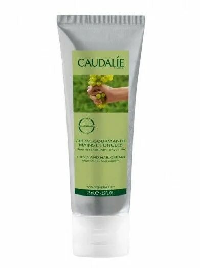 Кодали крем для рук и ногтей 75 мл. Caudalie косметика крем для рук. Creme gourmande, Caudalie. Крем для рук с запахом винограда. Caudalie крем для рук