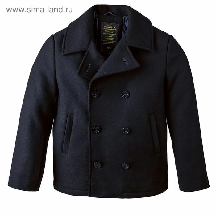 Бушлат купить авито. Бушлат морской Navy Pea Coat Alpha industries. Куртка Captain Pea Coat Alpha industries Navy. Пальто бушлат Navy Pea Coat Alpha industries. Бушлат Pea Coat Captain Alpha industries.