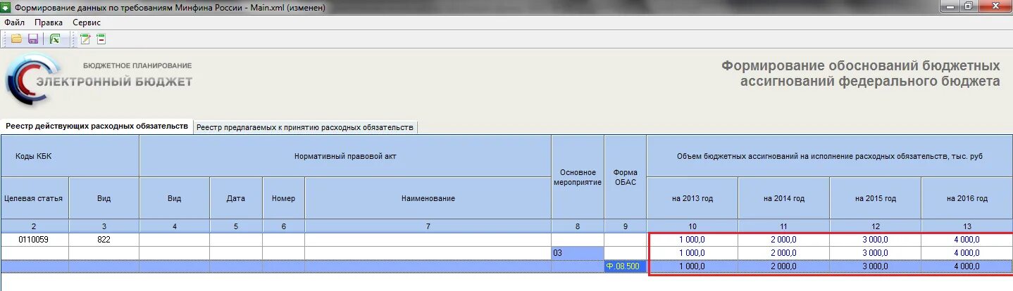 Форма исполнения расходных обязательств. Принятие расходных обязательств выделение бюджетных ассигнований. форма обас. форма 0505525. реестр субсидий электронный бюджет.