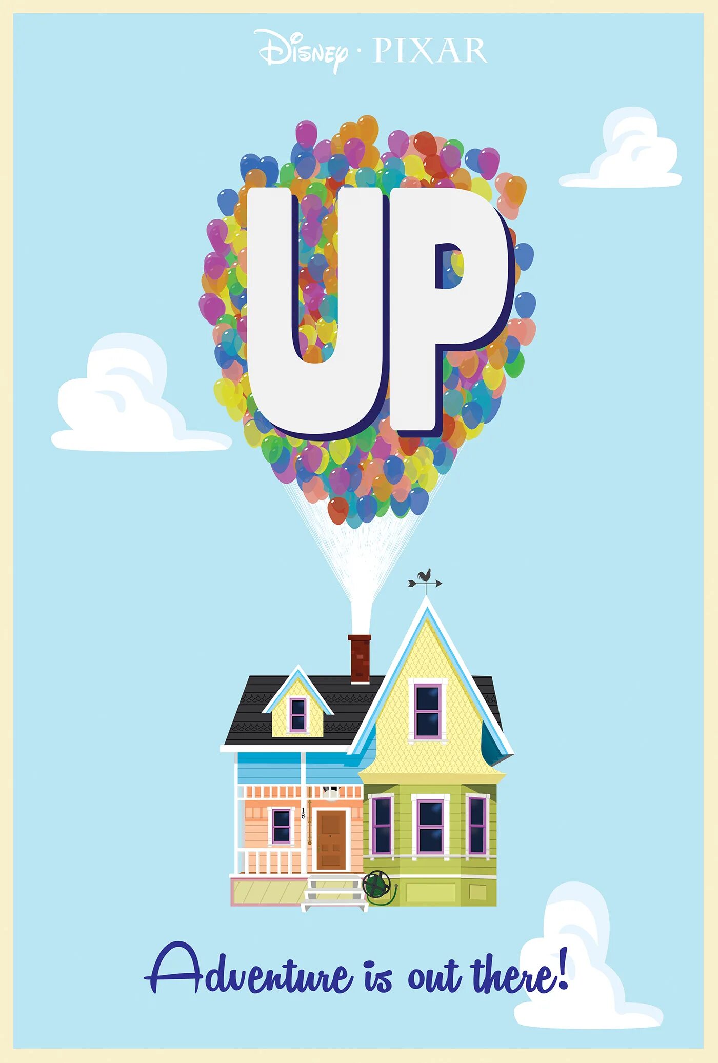 Up poster. Вверх Постер. Вверх (2009) Постер. Дом из мультика вверх плакат. Meetup poster.