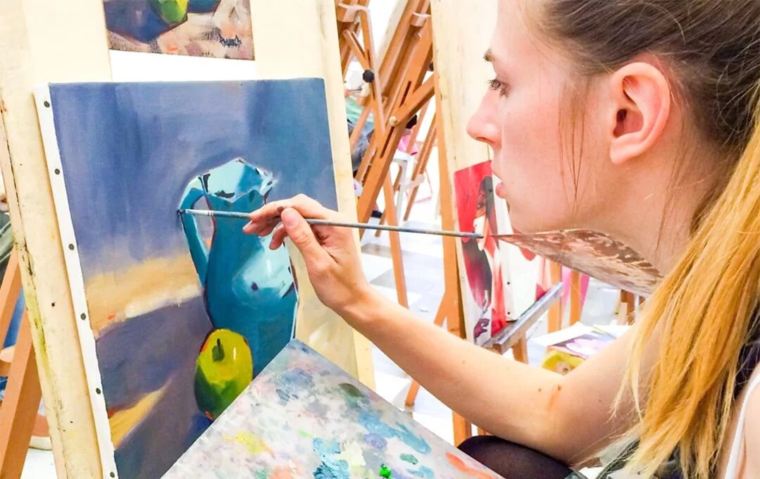 Стоковые рисунки карандашом. Академия рисунок. Рисовать портрет девушки. Drawing courses. Процесс рисования портрета.